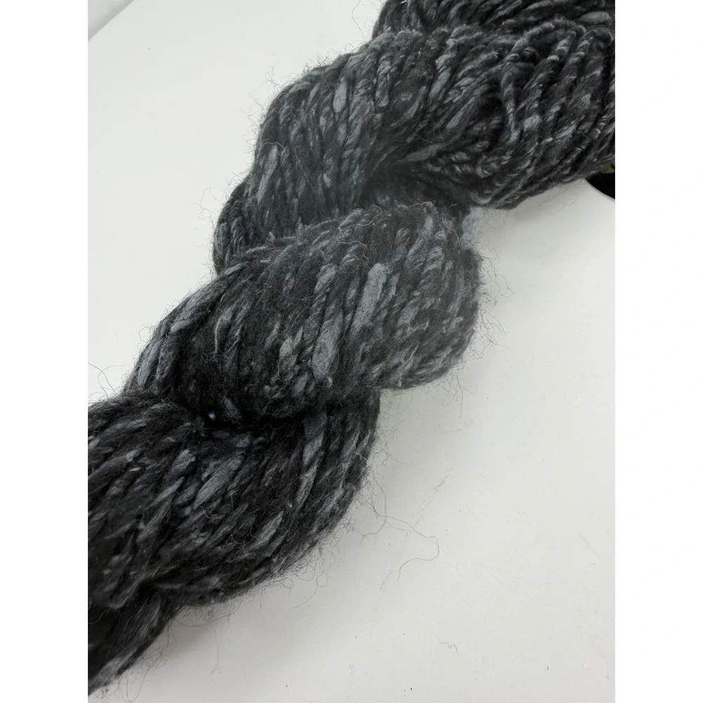 NORO Kabuto Yarn Wool Silk Alpaca Cashmere 50g Grey Black